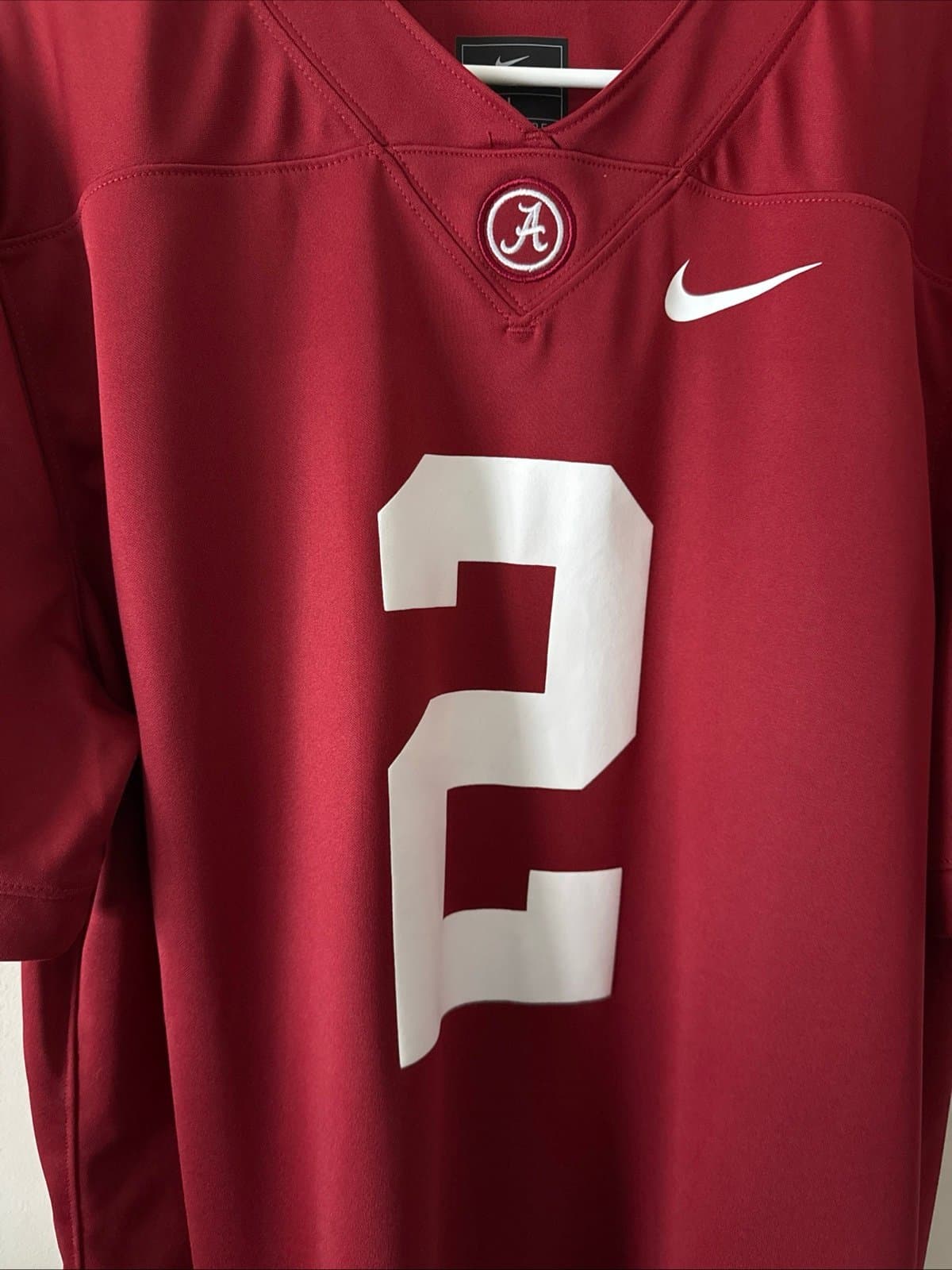 Men’s Nike Ryan Williams #2 Alabama Crimson Tide NIL Football Jersey Sz L - RARE - Thumbnail 2