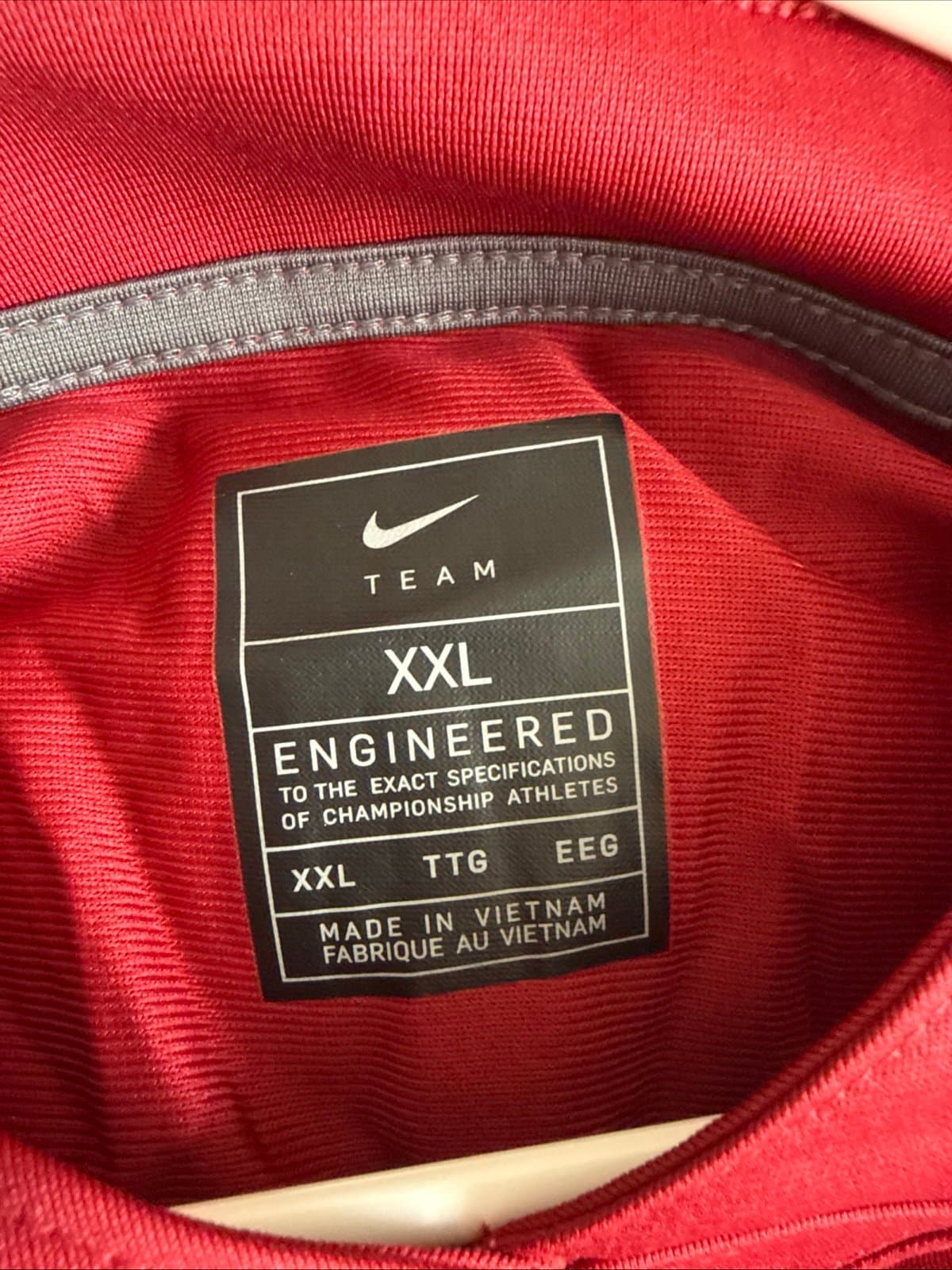 Men’s Nike Stanford Cardinal Zach Rowell #97 Football Jersey Sz 2XL - Red - Thumbnail 4