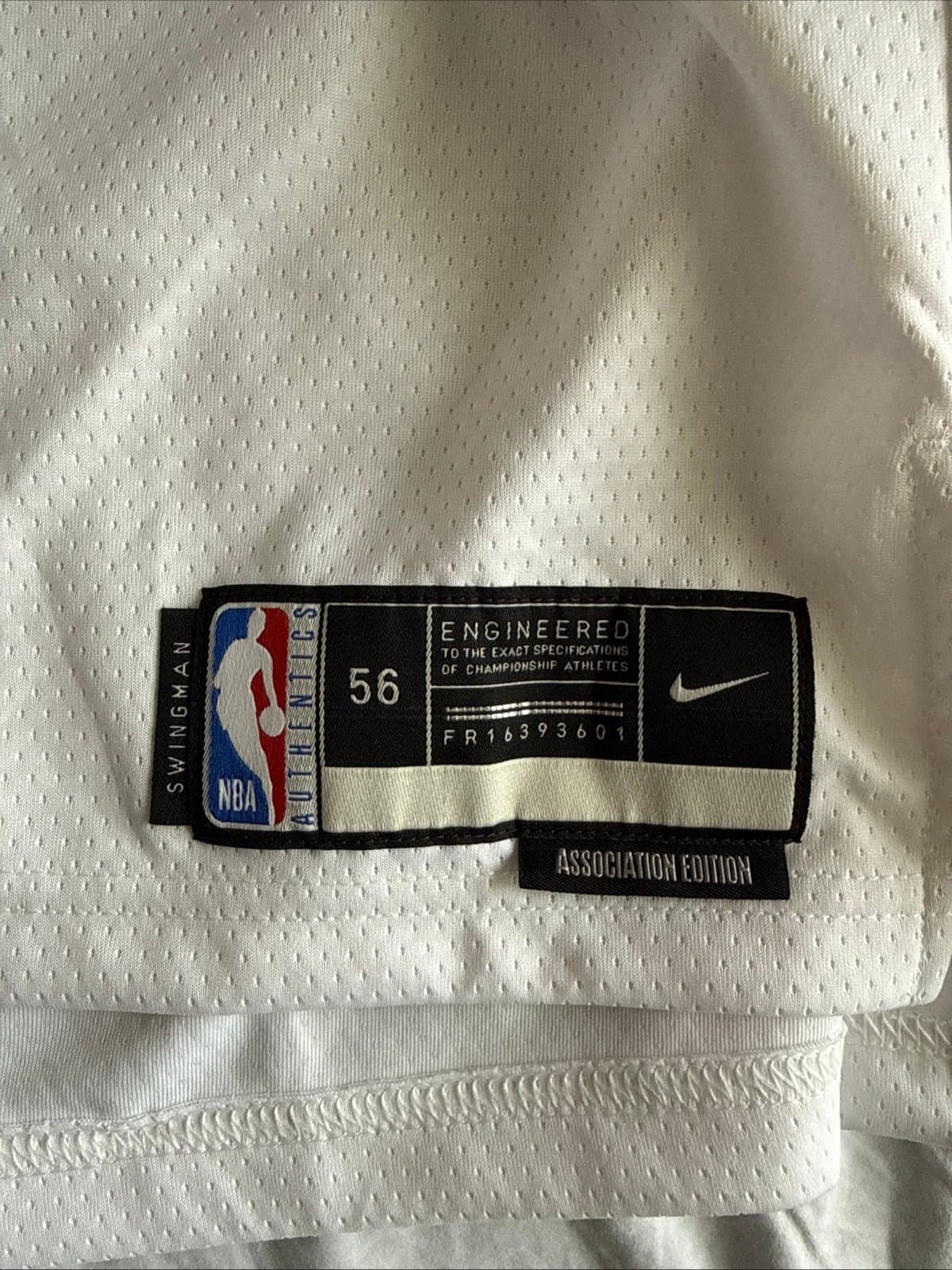 Men’s Nike Cam Thomas #24 Brooklyn Nets Swingman Association Jersey Sz 56 - NWT - Thumbnail 3