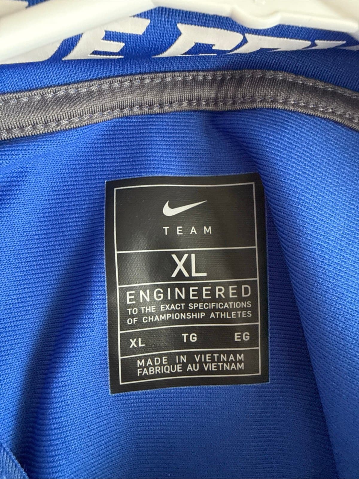 Men’s Nike Boise State Broncos #1 Untouchable Football Jersey Sz XL - Blue NWOT - Thumbnail 4