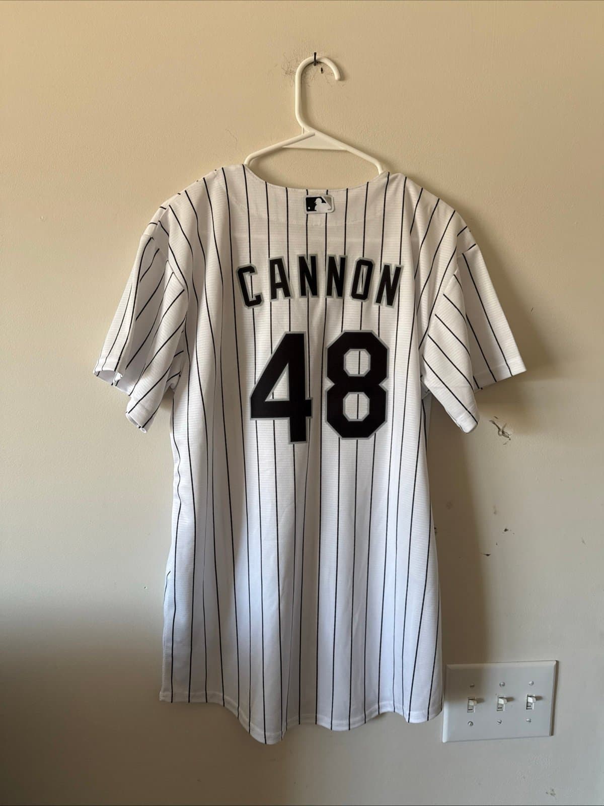 Boy’s Nike Jonathan Cannon #48 Chicago White Sox Jersey Sz Youth XL - NWT RARE - Thumbnail 6