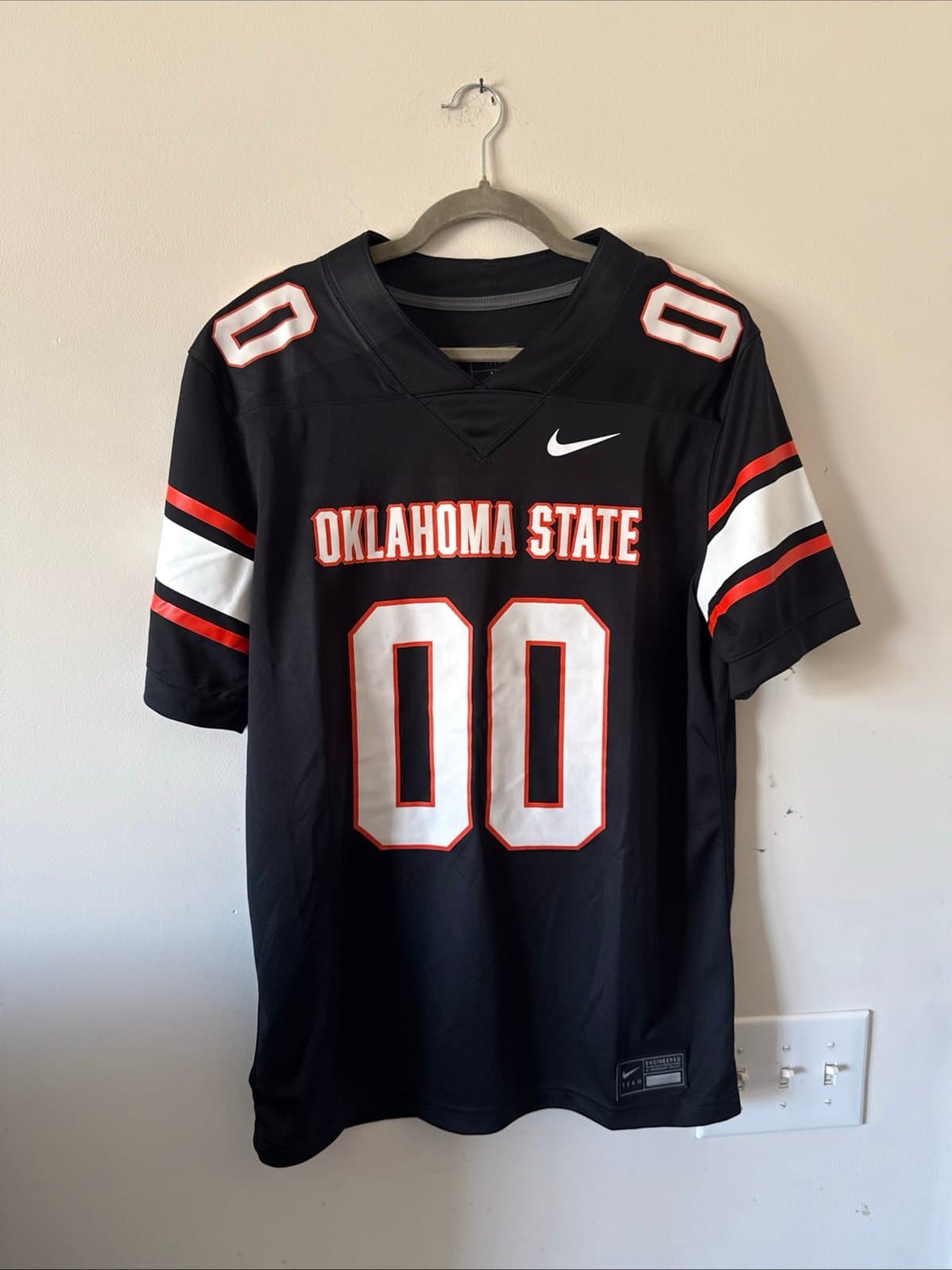 Men’s Nike Oklahoma State Cowboys Authentic Ollie Gordon II #00 Jersey Sz M - Image 1
