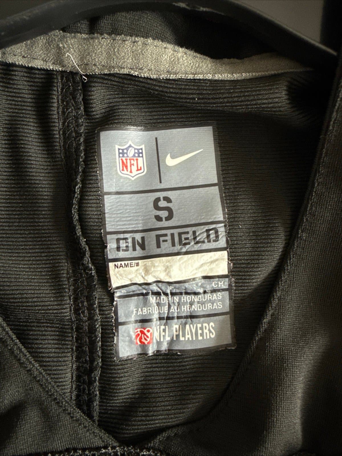 Men's Nike Eddie Goldman #99 Atlanta Falcons Team Game Jersey Sz S - Black - Thumbnail 4