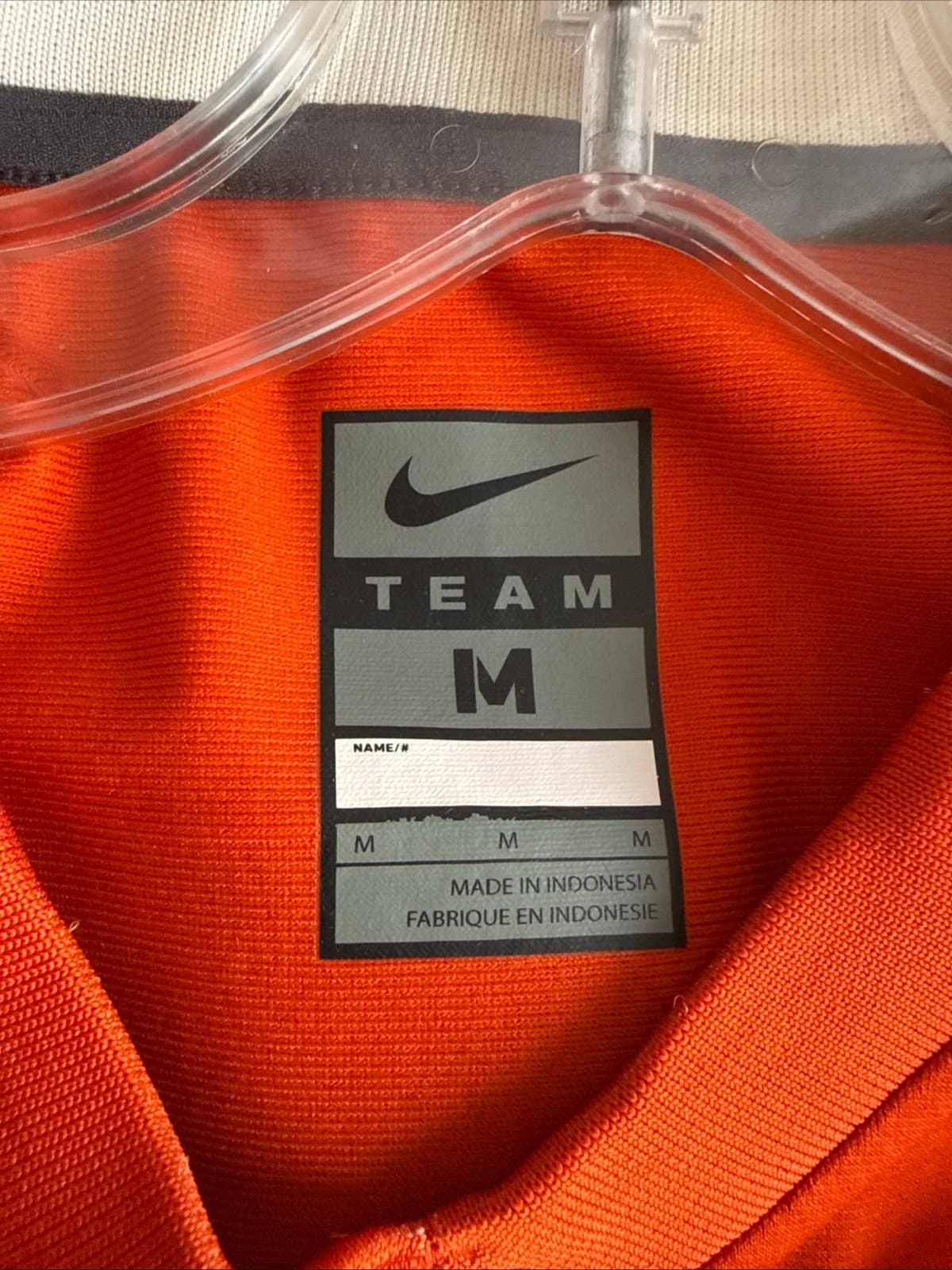 Men’s Nike Juju Preston #10 Clemson Tigers NCAA Jersey Sz M - Orange - Thumbnail 4