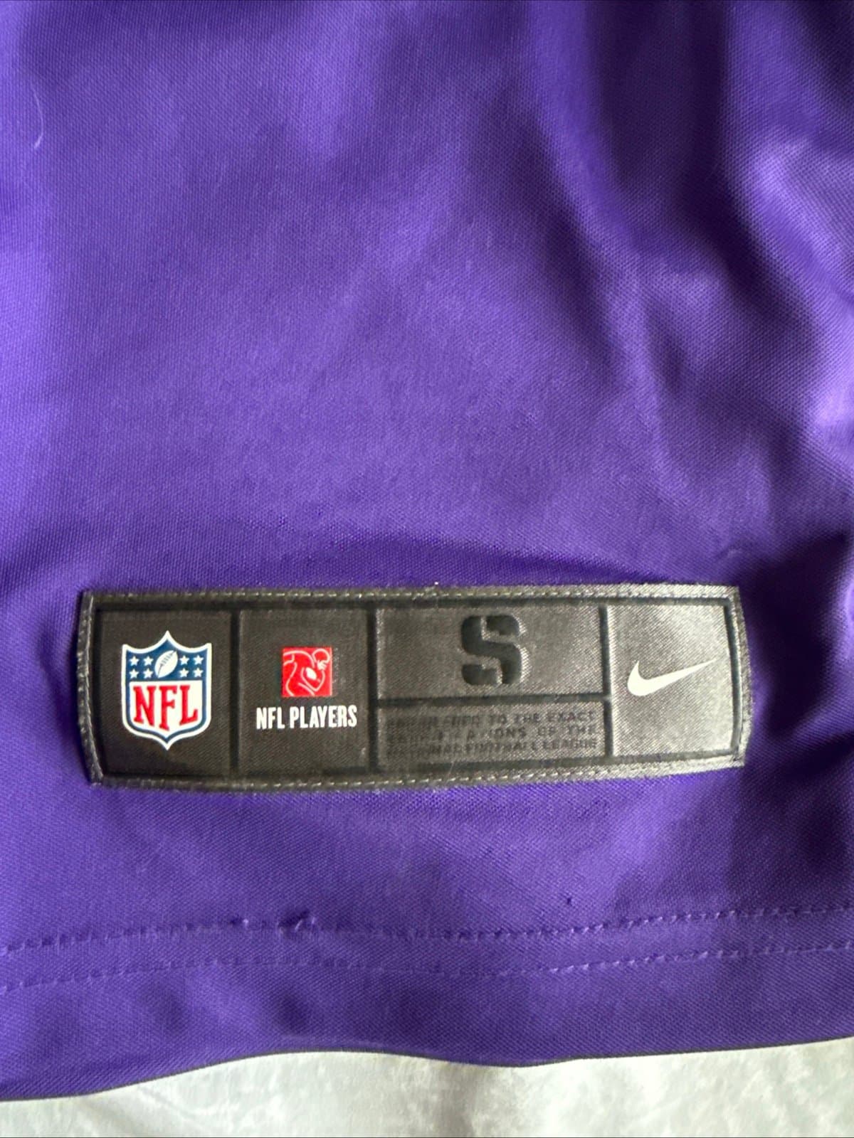 Men’s Nike Adam Thielen #19 Minnesota Vikings Mens Vapor Lmtd Jersey Sz S RARE - Thumbnail 3