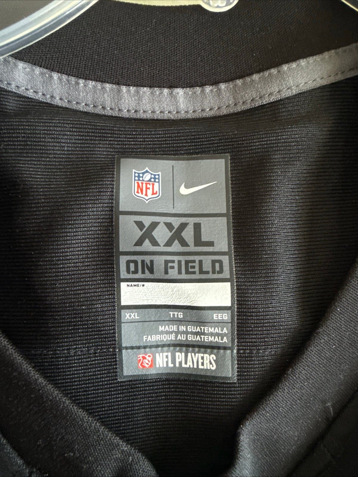 Men’s Nike Calais Campbell #93 Jacksonville Jaguars Jersey Sz 2XL - Black RARE - Thumbnail 4