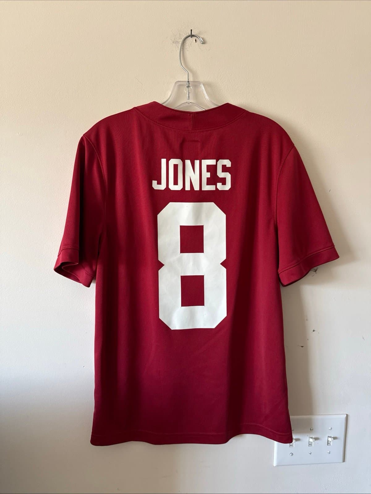 Men’s Nike Julio Jones #8 Alabama Crimson Tide NCAA Jersey Sz S - Red RARE - Thumbnail 6