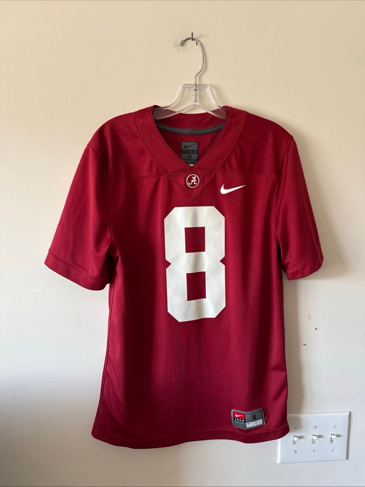 Men’s Nike Julio Jones #8 Alabama Crimson Tide NCAA Jersey Sz S - Red RARE