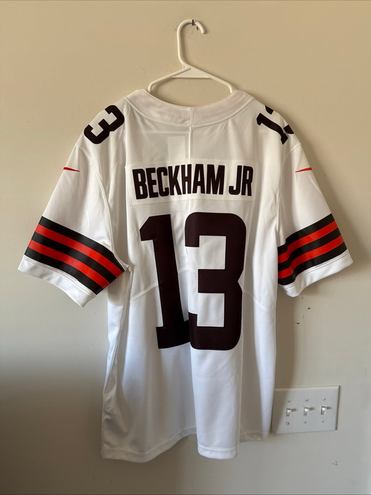 Men’s Nike Odell Beckham Jr. #13 Cleveland Browns Vapor Lmtd Jersey Sz XL - NWT - Thumbnail 7