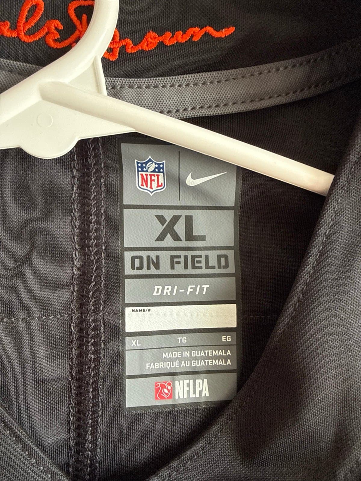 Men’s Nike JESSIE BATES III #30 CINCINNATI BENGALS Vapor Lmtd Jersey Sz XL RARE - Thumbnail 4