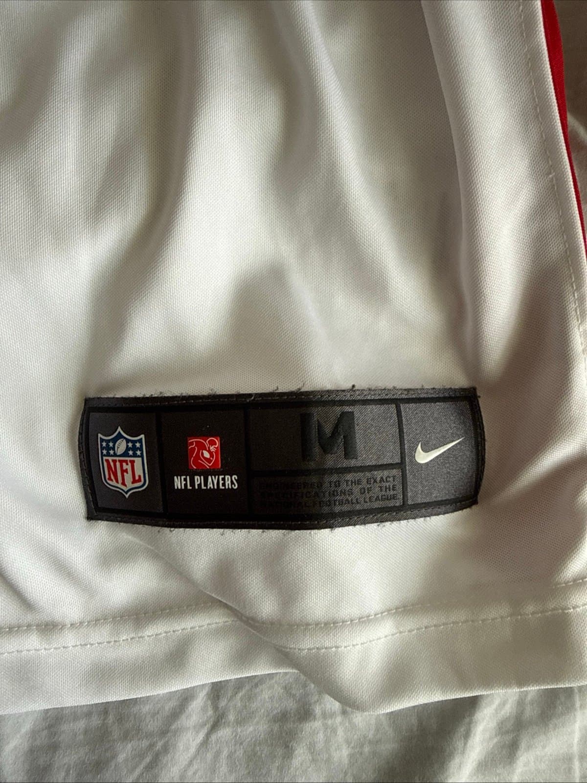 Men’s Nike Calvin Ridley #18 Atlanta Falcons Vapor Lmtd Jersey Sz M - White RARE - Thumbnail 3