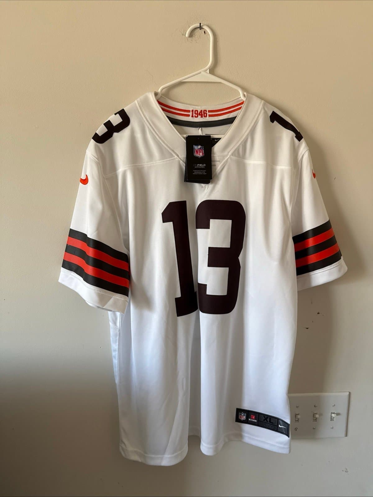 Men’s Nike Odell Beckham Jr. #13 Cleveland Browns Vapor Lmtd Jersey Sz XL - NWT - Image 1