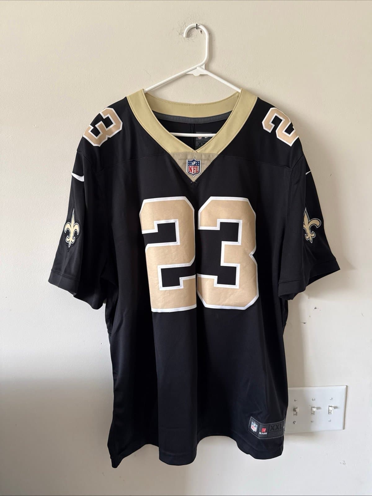 Men’s Nike Marshon Lattimore #23 NO Saints Vapor Limited NFL Jersey Sz 2XL RARE - Image 1