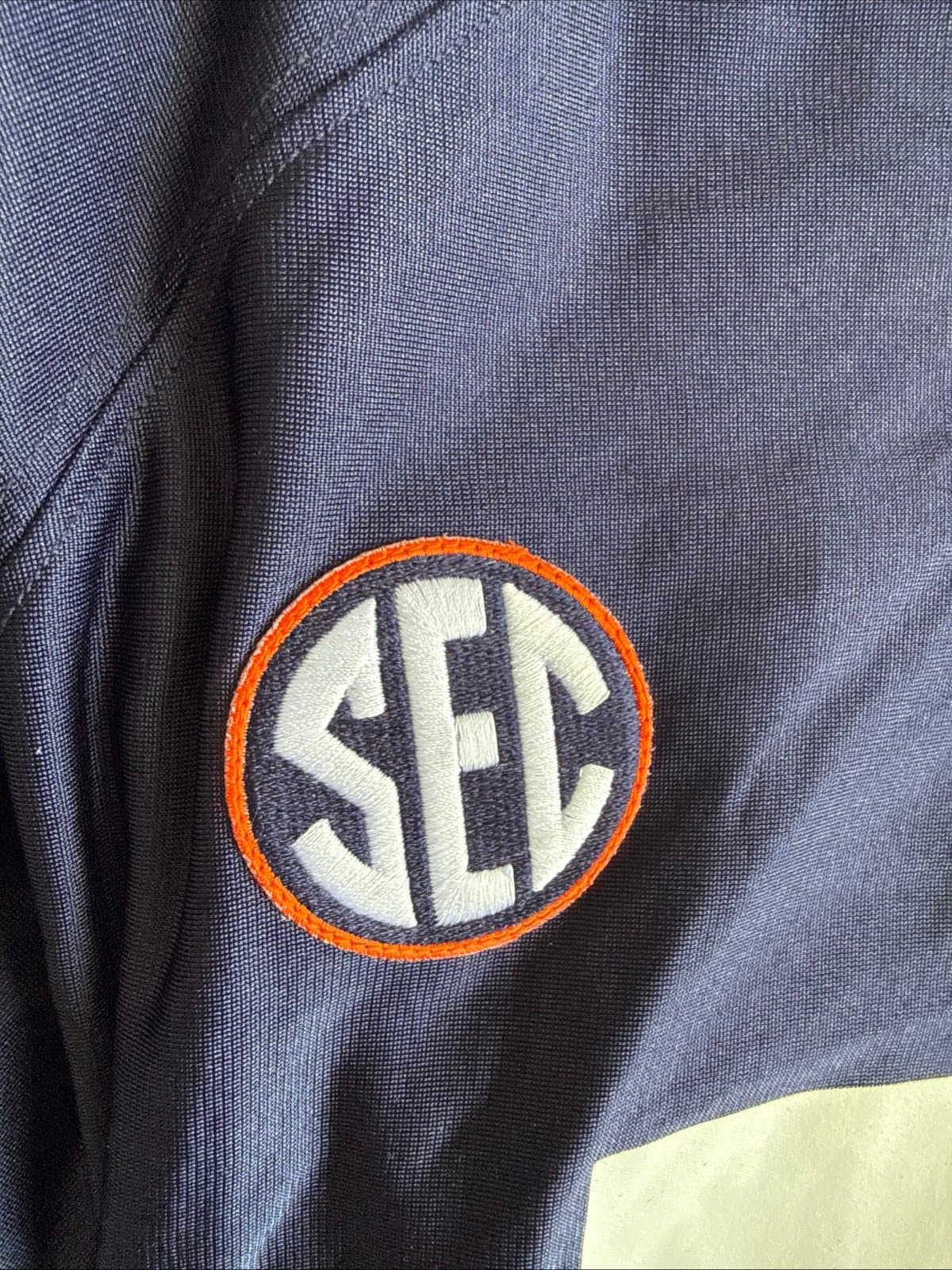 Men’s Under Armour Auburn Tigers #55 Football NCAA Jersey Sz XL - Blue RARE - Thumbnail 5