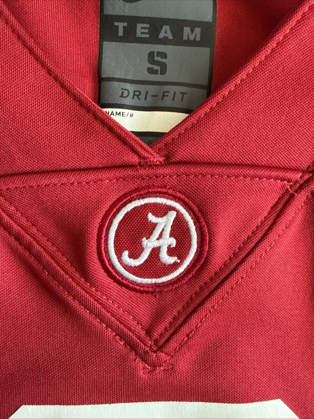 Men’s Nike Julio Jones #8 Alabama Crimson Tide NCAA Jersey Sz S - Red RARE - Thumbnail 5