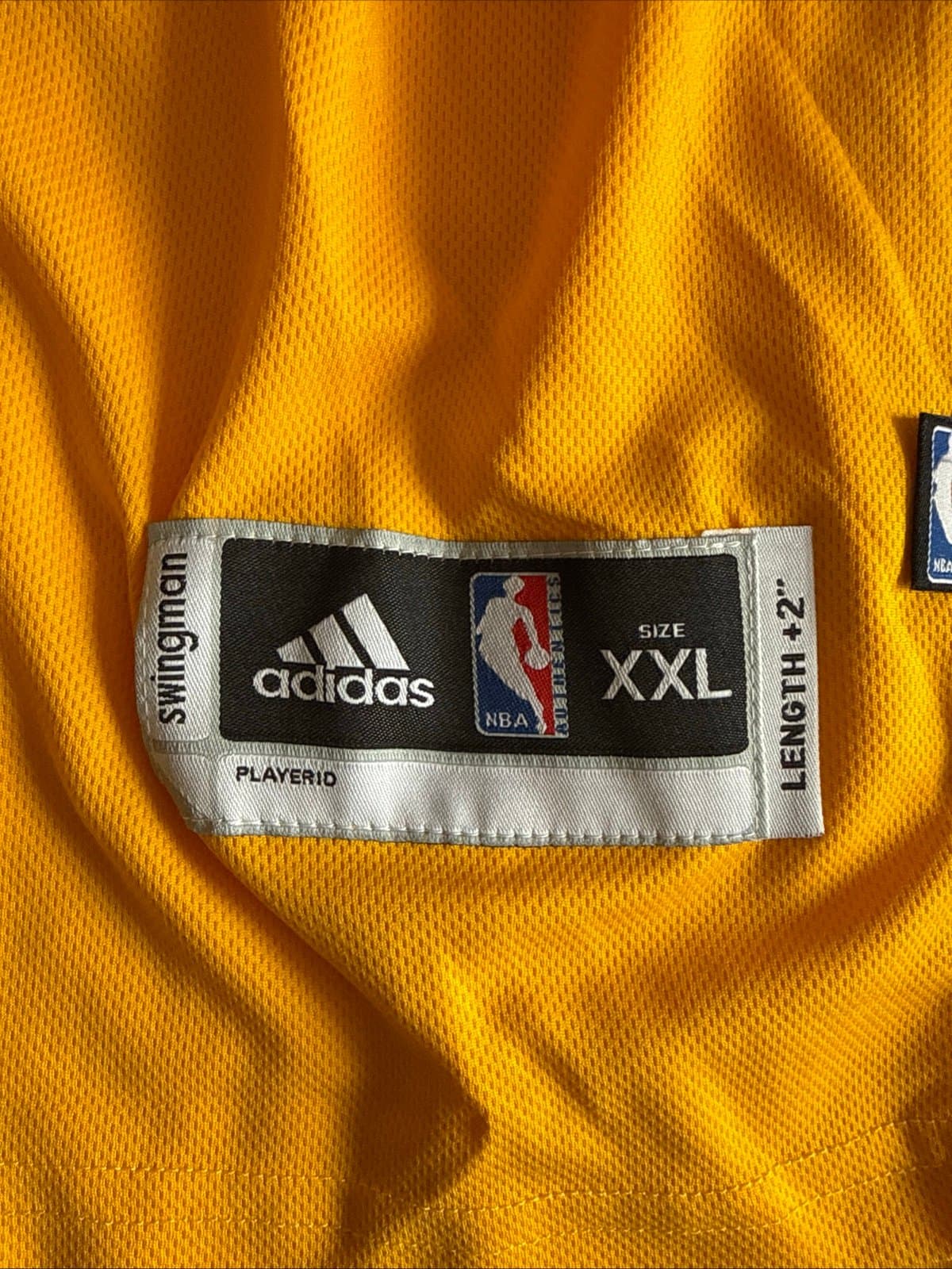 Men’s Adidas 2016 Golden State Warriors Stephen Curry #30 Jersey Sz 2XL - Gold - Thumbnail 3