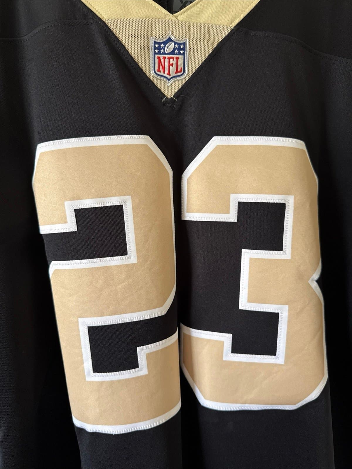Men’s Nike Marshon Lattimore #23 NO Saints Vapor Limited NFL Jersey Sz 2XL RARE - Thumbnail 2