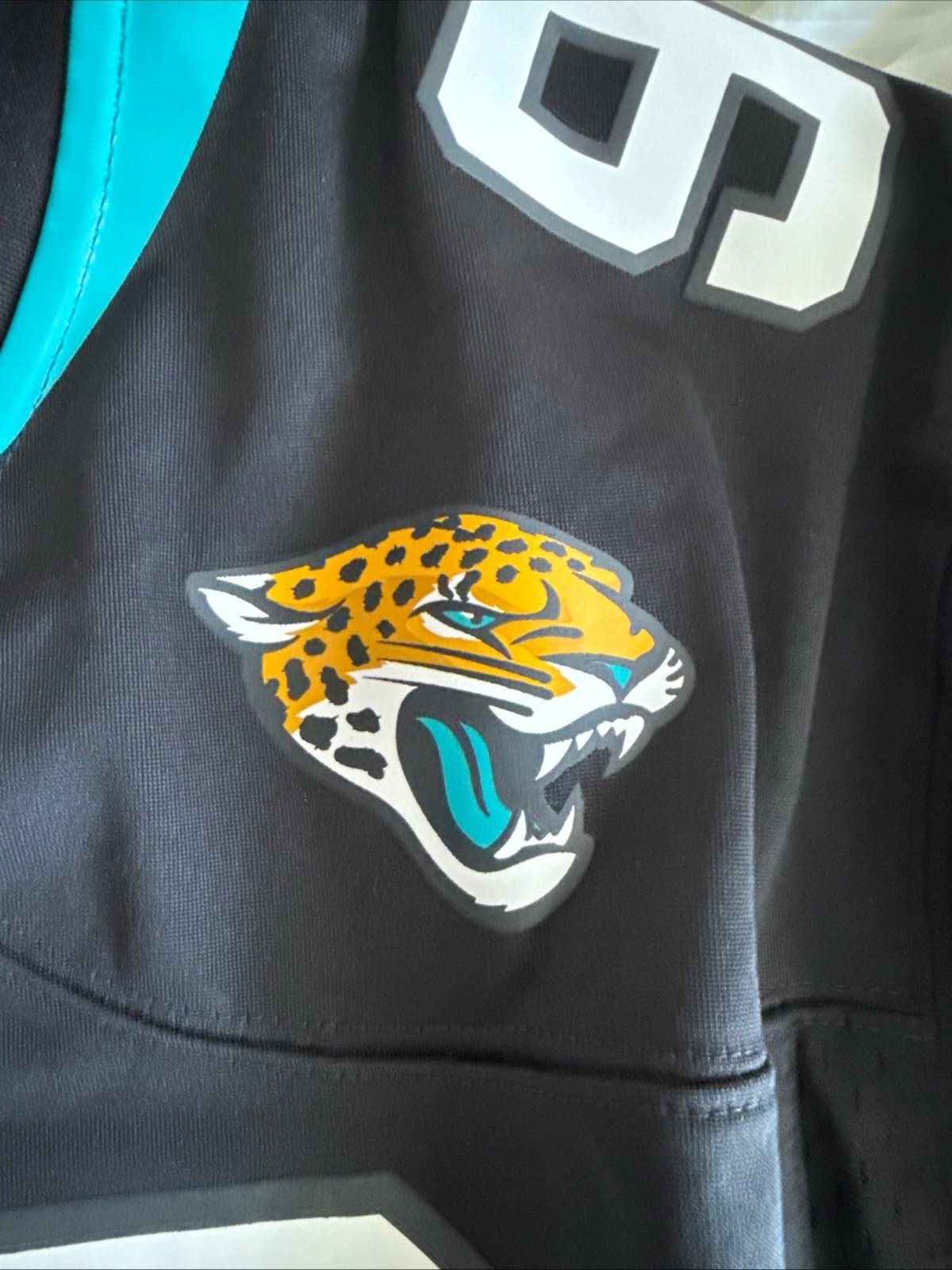 Men’s Nike Calais Campbell #93 Jacksonville Jaguars Jersey Sz 2XL - Black RARE - Thumbnail 5