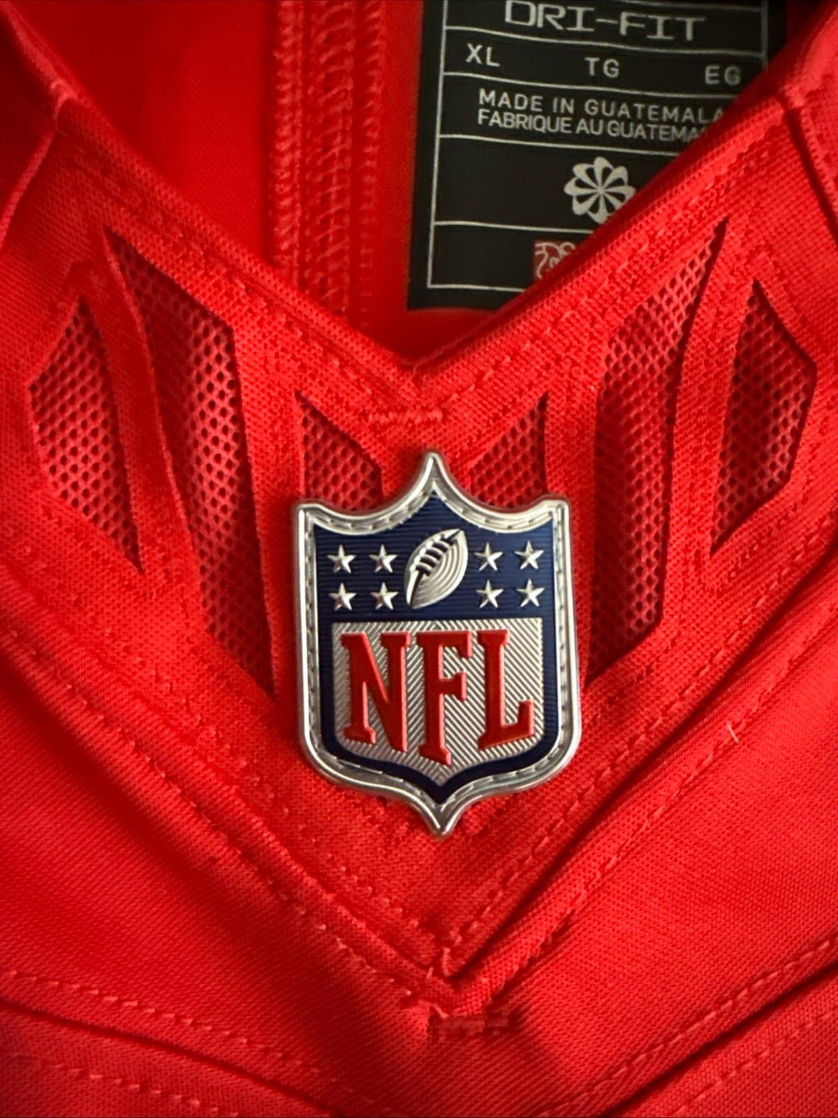 Men’s Nike Patrick Mahomes #15 Kansas City Chiefs Vapor Limited Sz XL - Red - Thumbnail 5