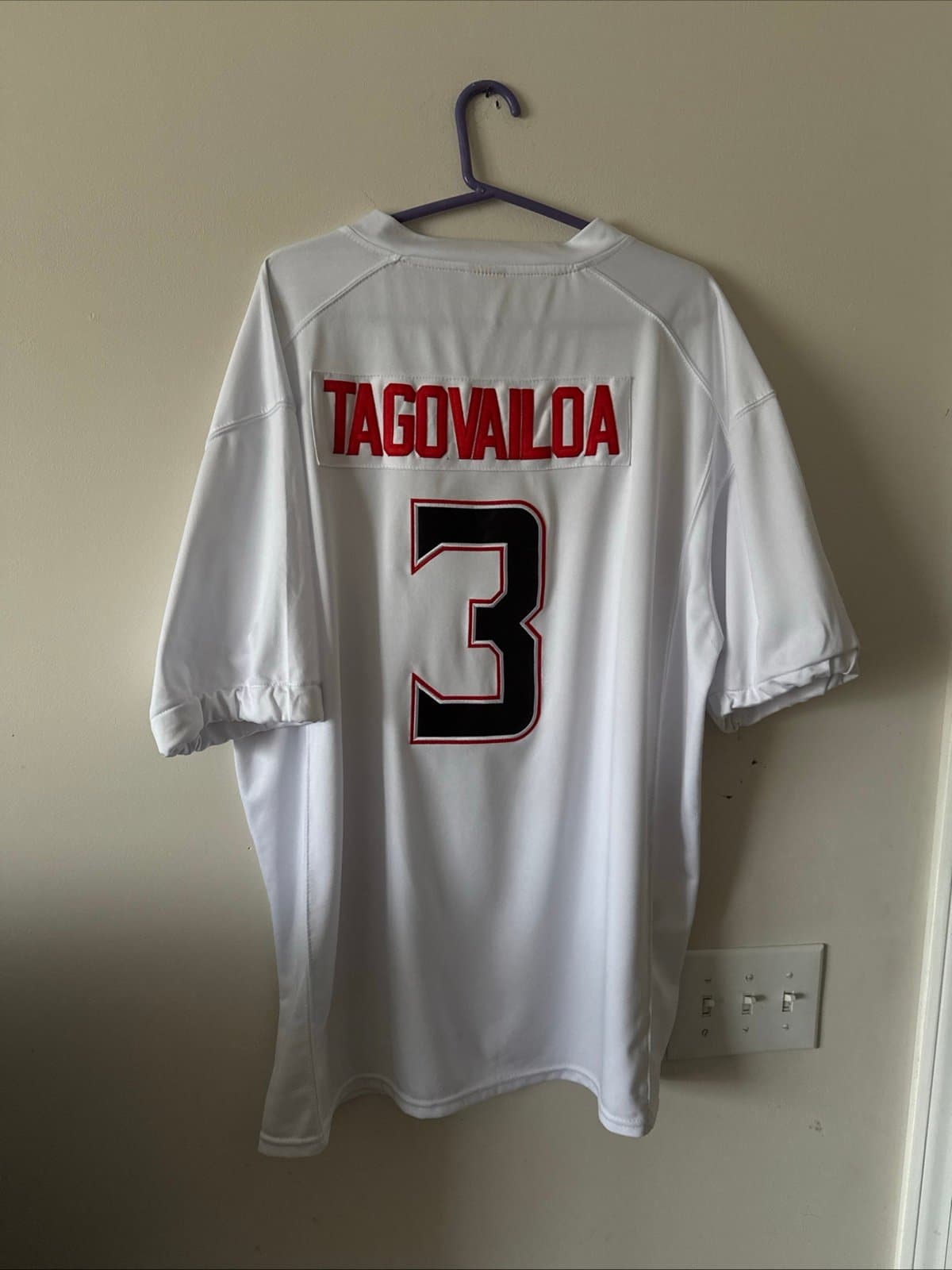 Men’s Under Armour Taulia Tagovailoa #3 Maryland Terrapins Jersey Sz 3XL - RARE - Thumbnail 6