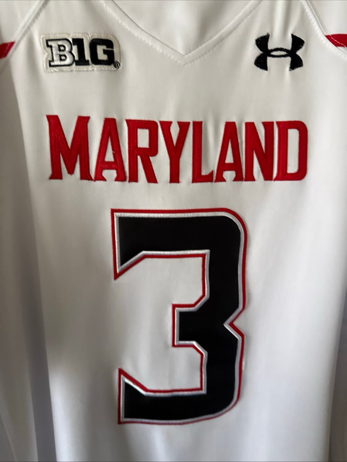 Men’s Under Armour Taulia Tagovailoa #3 Maryland Terrapins Jersey Sz 3XL - RARE - Thumbnail 2