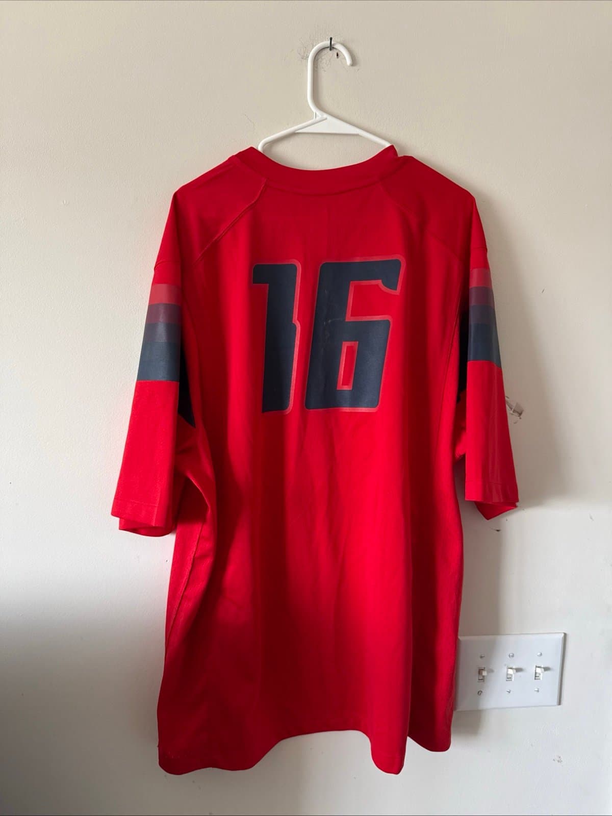 Men's Nike Arizona Wildcats #16 Game Football NCAA Jersey Sz XL - Red RARE - Thumbnail 6