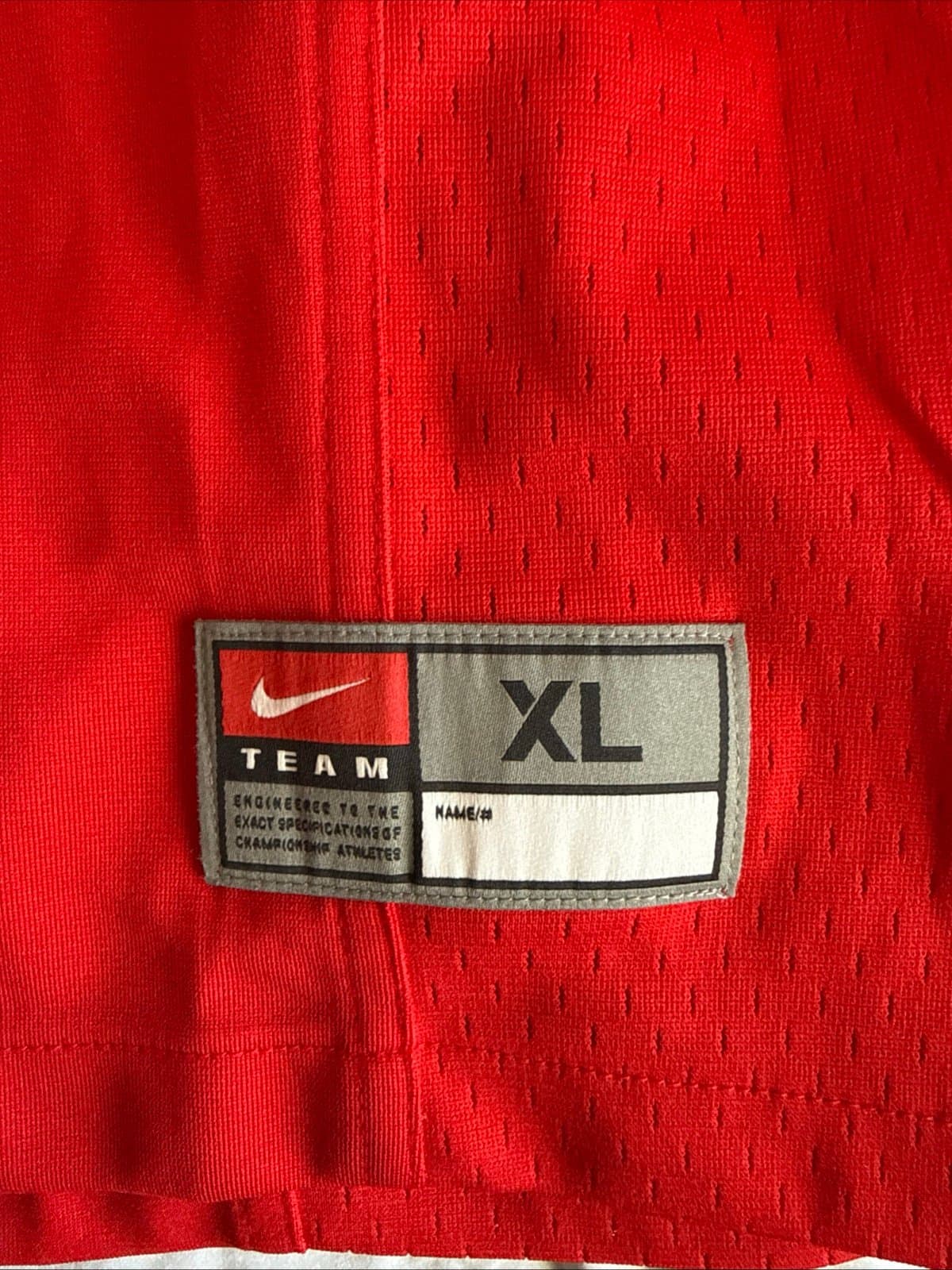 Men's Nike Arizona Wildcats #16 Game Football NCAA Jersey Sz XL - Red RARE - Thumbnail 3