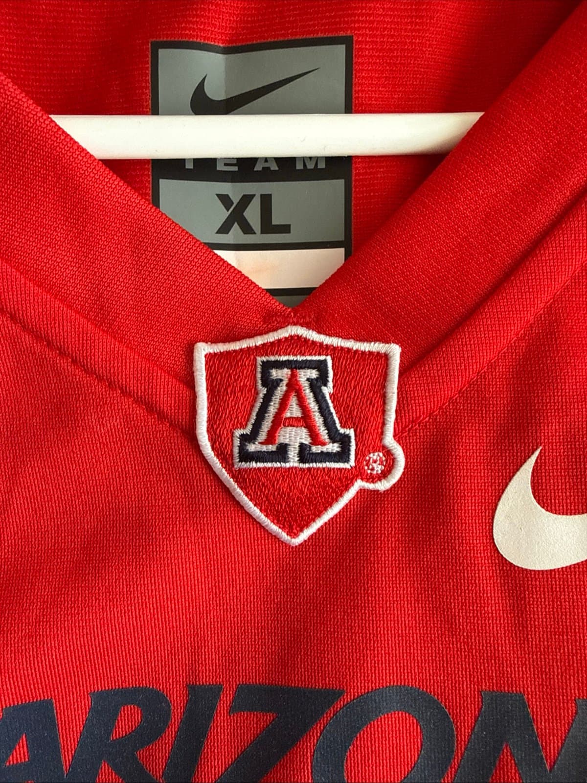 Men's Nike Arizona Wildcats #16 Game Football NCAA Jersey Sz XL - Red RARE - Thumbnail 5