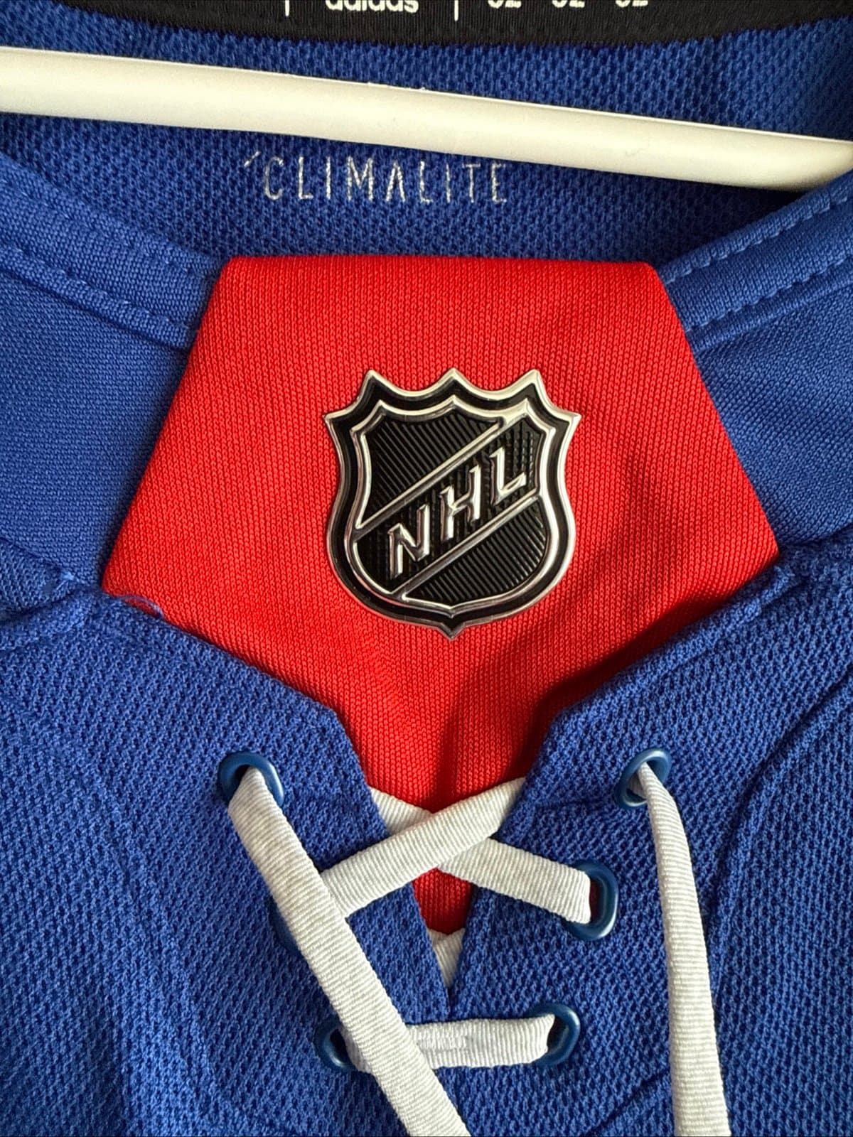 Men’s Mats Zuccarello #36 New York Rangers Authentic NHL Jersey Sz 52 - Blue NWT - Thumbnail 4
