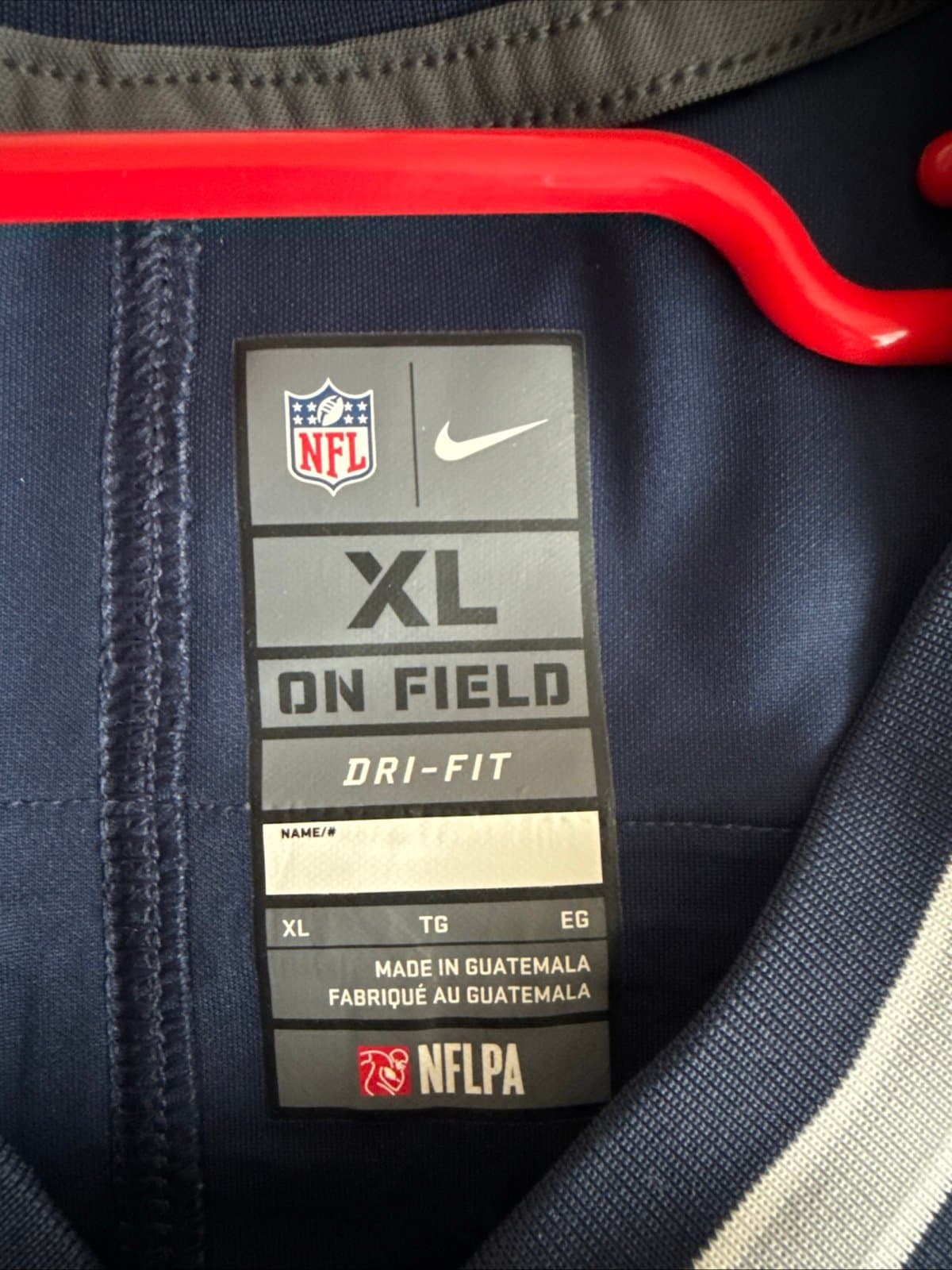 Men’s Nike Dak Prescott #4 Dallas Cowboys VAPOR LIMITED NFL Jersey Sz XL - Blue - Thumbnail 4