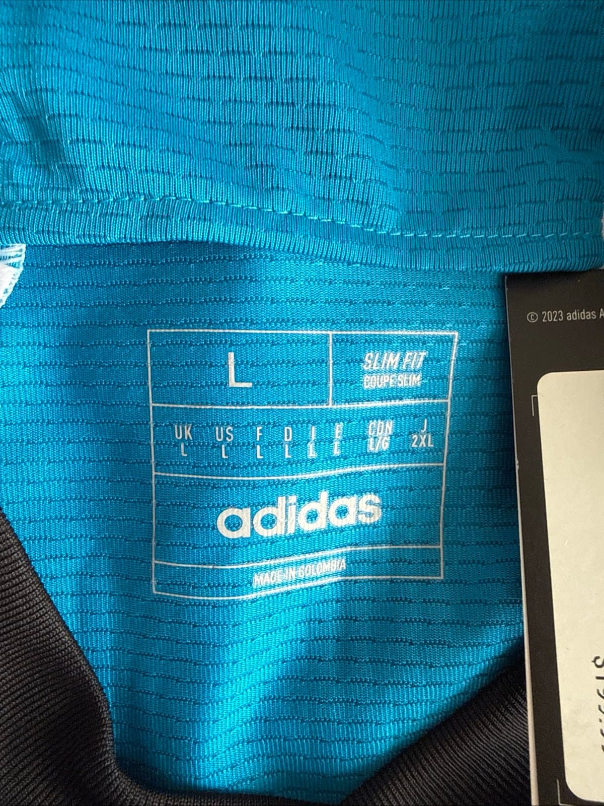 Men’s adidas Ben Bender #15 Charlotte FC 2024/25 MLS Jersey Sz L - White NWT - Thumbnail 4