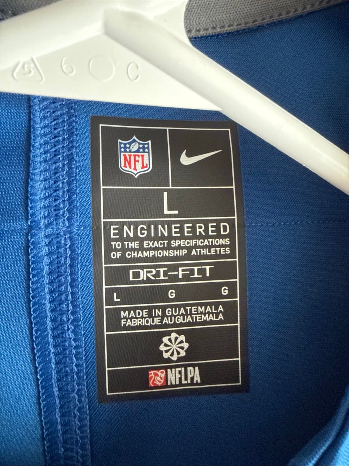 Men’s Nike Anthony Richardson #5 Indianapolis Colts Vapor Lmtd Jersey Sz L RARE - Thumbnail 4