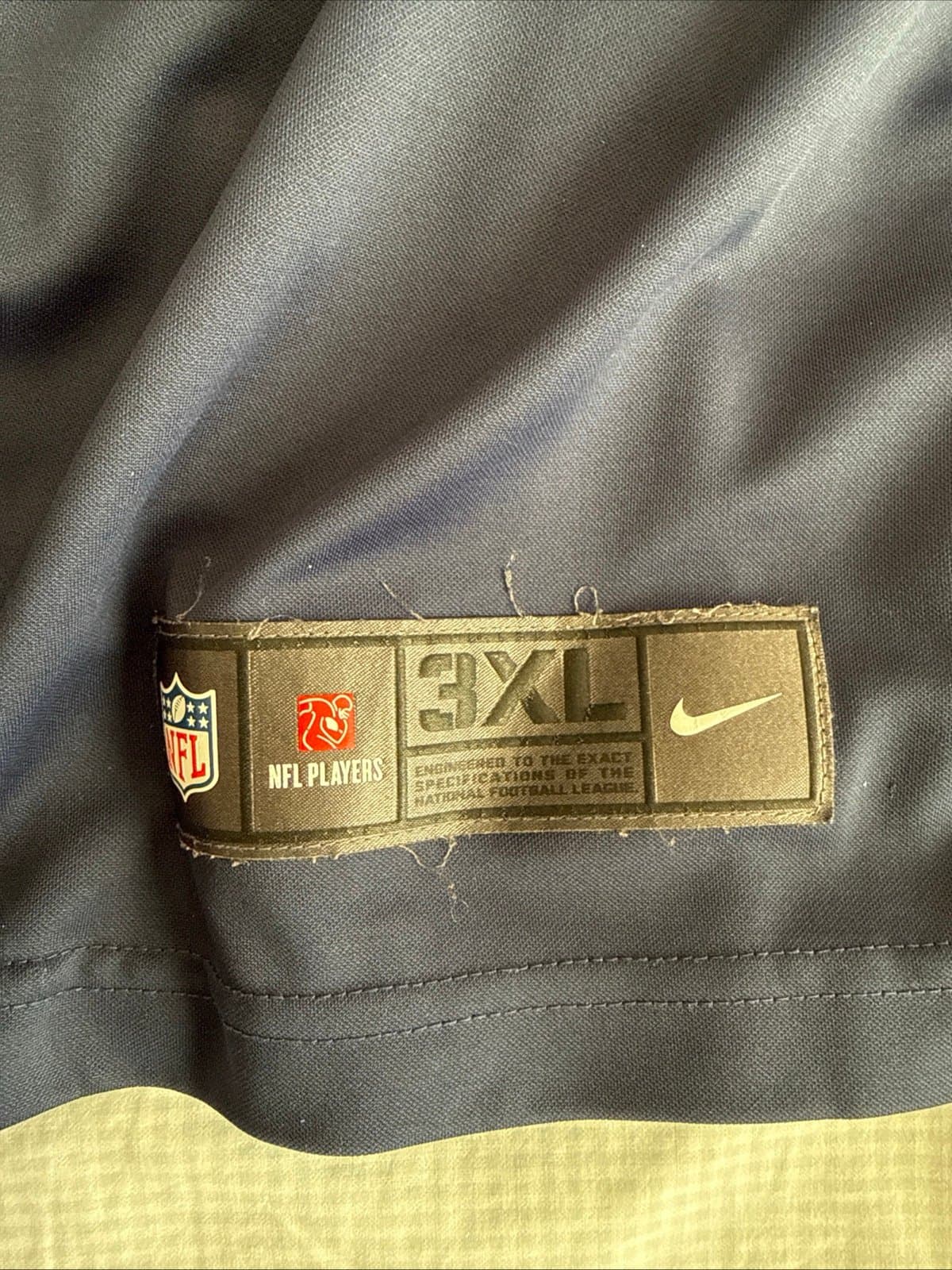 Men’s Nike Dak Prescott #4 Dallas Cowboys Vapor Lmtd Jersey 1960 Patch Sz 3XL - Thumbnail 3