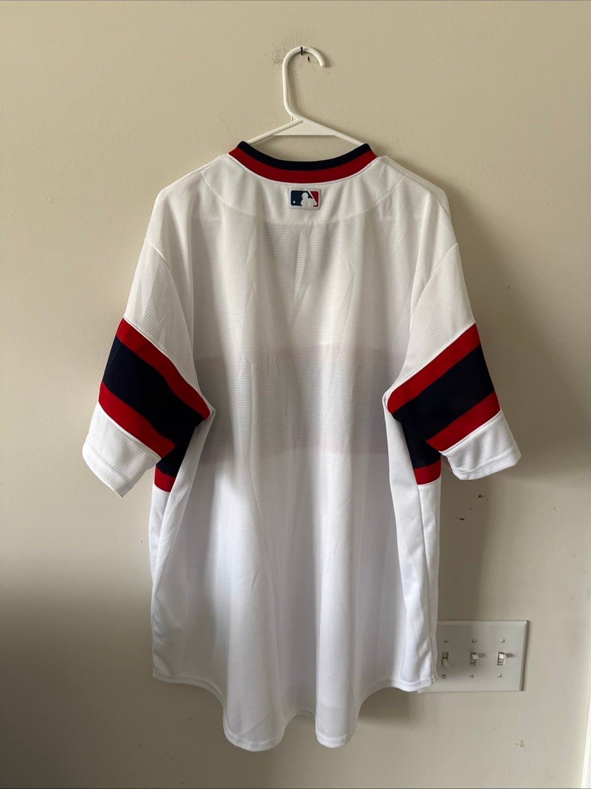 Men’s Nike Chicago White Sox Home Team Retro MLB Jersey Sz XL - White RARE - Thumbnail 6