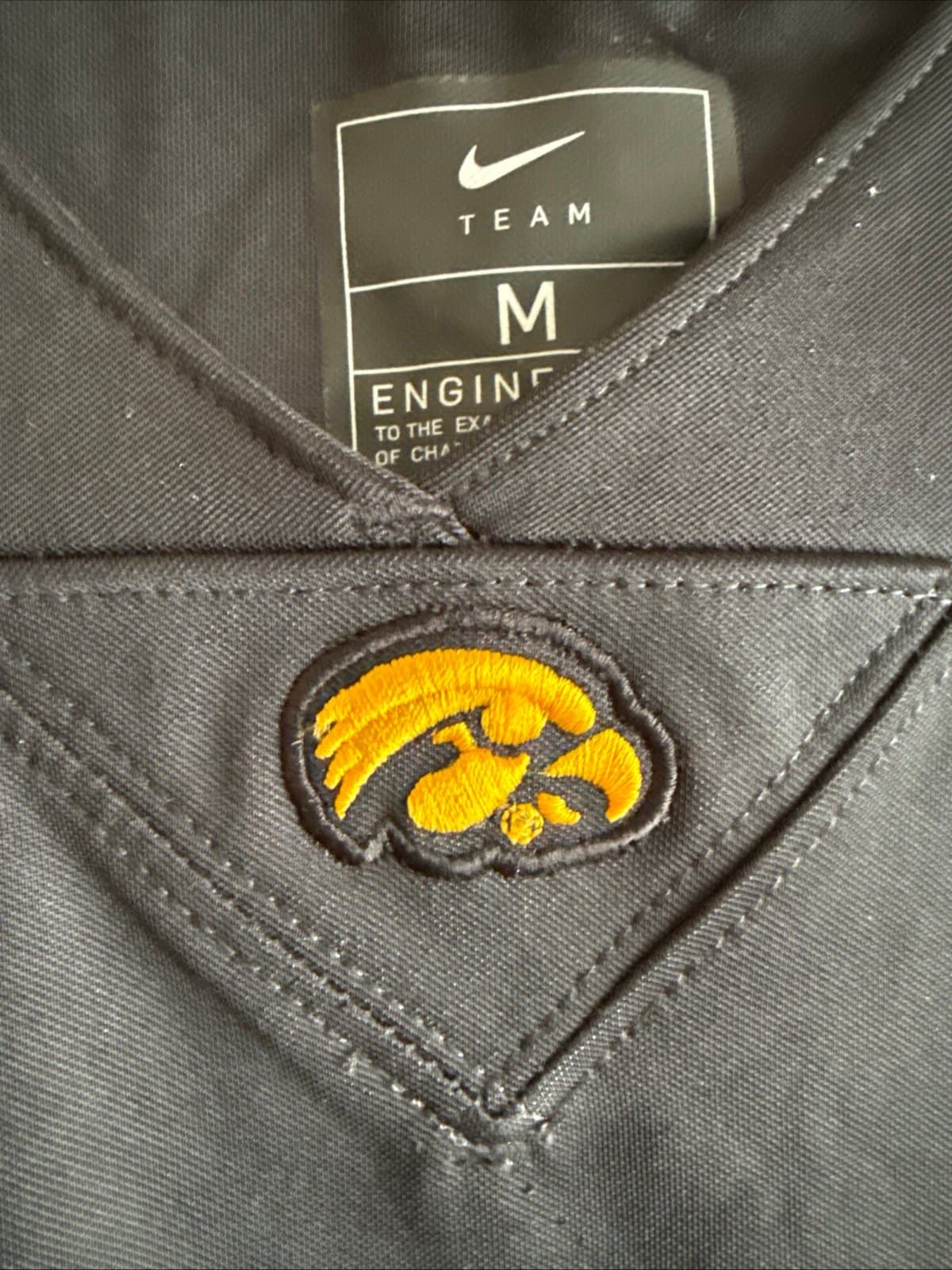 Men’s Nike Drew McNAMARA #12 Iowa Hawkeyes NCAA Football Jersey Sz M - RARE - Thumbnail 5