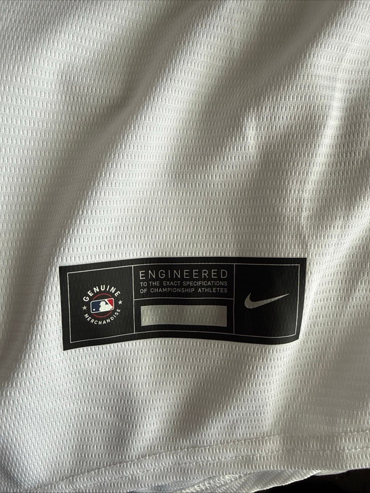 Men’s Nike Chicago White Sox Home Team Retro MLB Jersey Sz XL - White RARE - Thumbnail 3