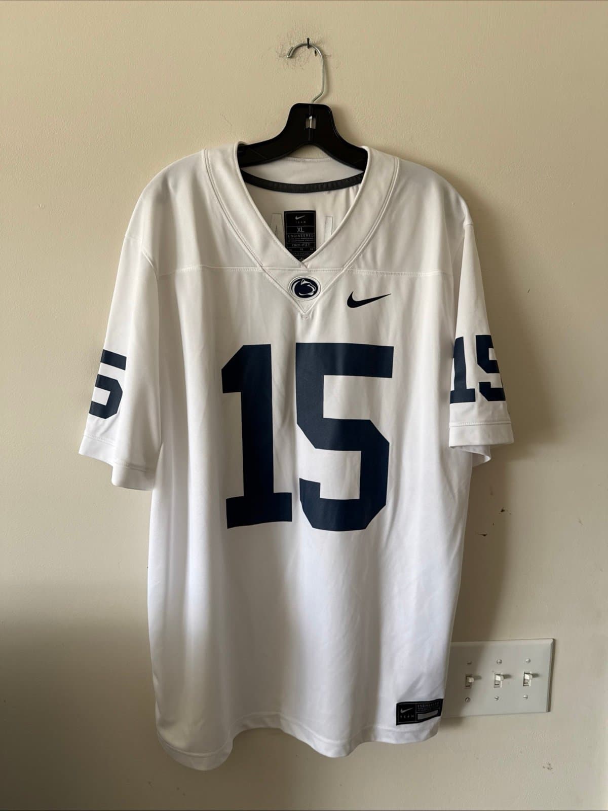 Men’s Nike Drew Allar #15 Penn State Nittany Lions NCAA Football Jersey Sz XL - Image 1