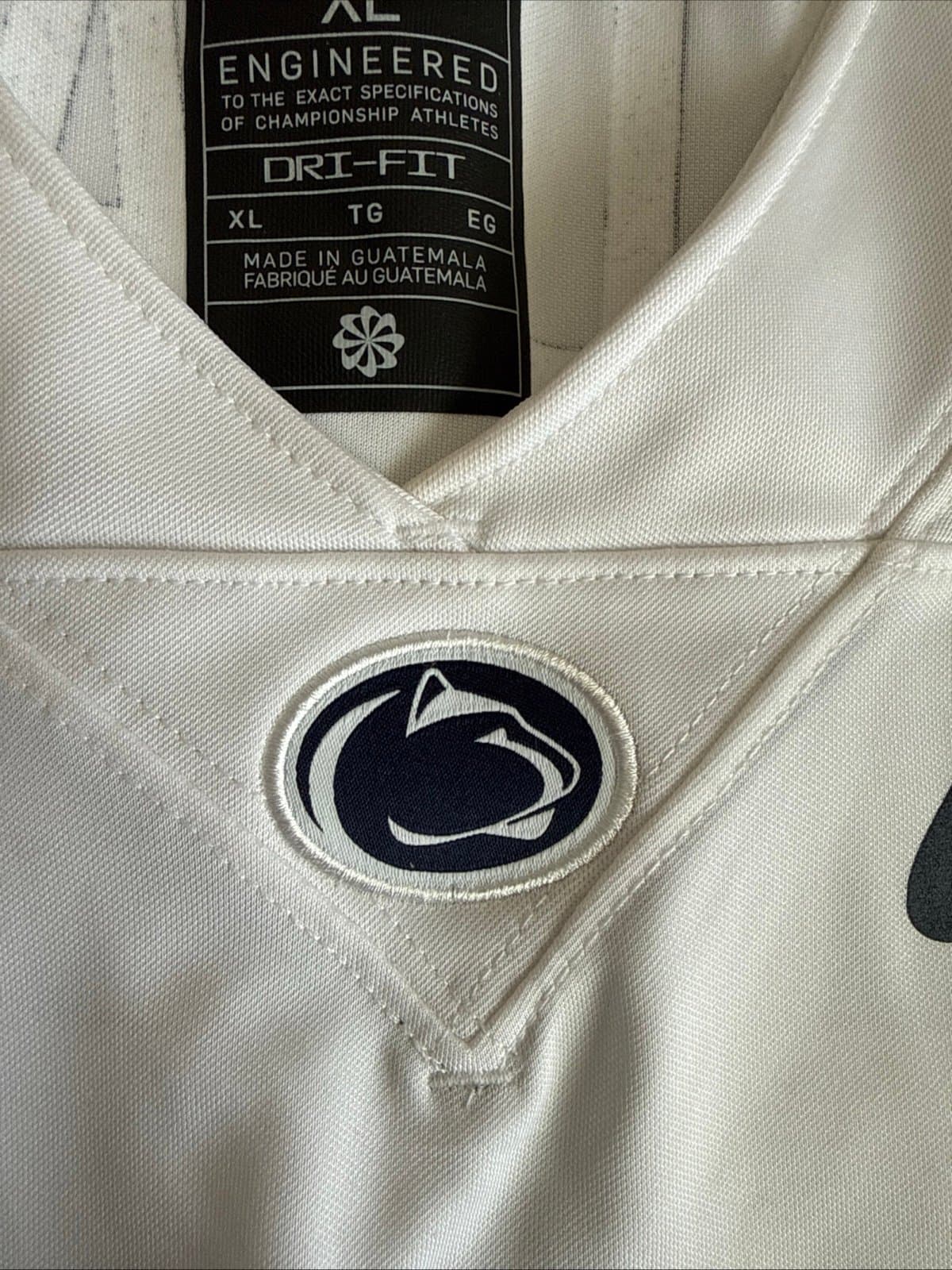 Men’s Nike Drew Allar #15 Penn State Nittany Lions NCAA Football Jersey Sz XL - Thumbnail 5