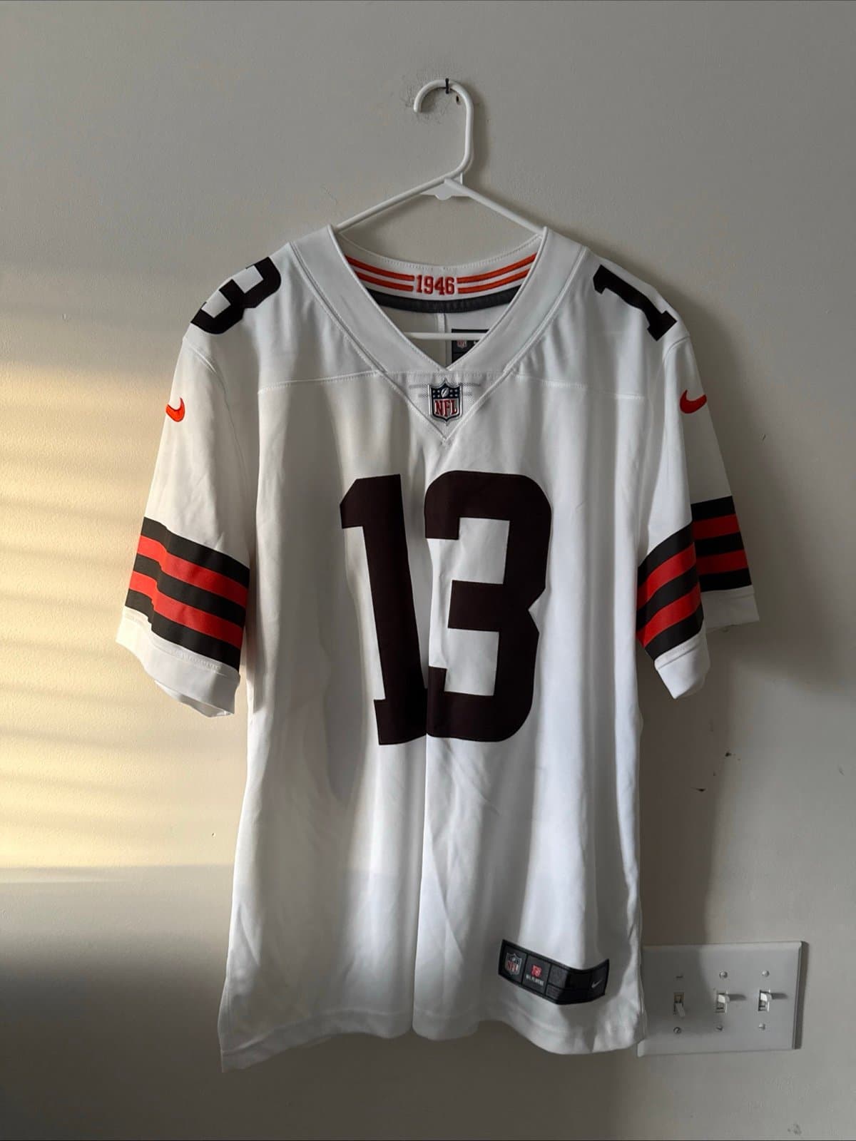 Men’s Nike Odell Beckham Jr. #13 Cleveland Browns Vapor Lmtd Jersey Sz L - RARE - Image 1