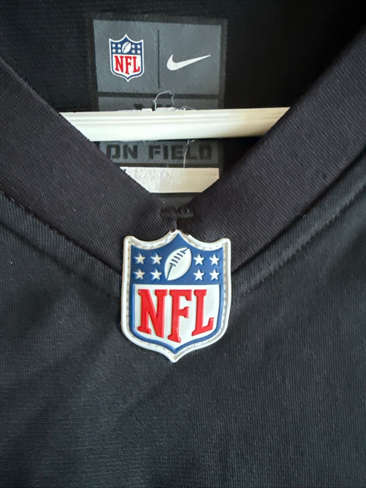 Men’s Nike Charles Woodson #24 Oakland Raiders NFL Jersey Sz XL - Black RARE - Thumbnail 5