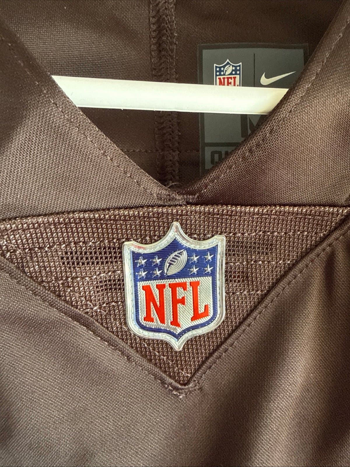 Men’s Nike Nick Chubb #24 Cleveland Browns Vapor Lmtd Jersey Sz M - Brown RARE - Thumbnail 5