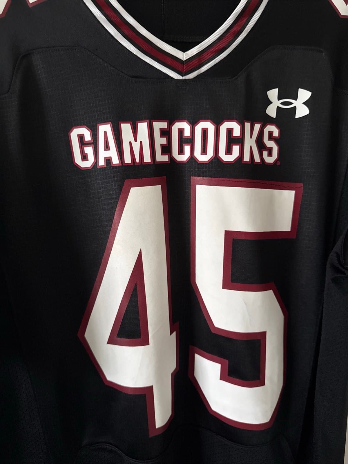 Men’s Under Armour William Joyce #45 South Carolina Gamecocks Jersey Size XL - Thumbnail 2