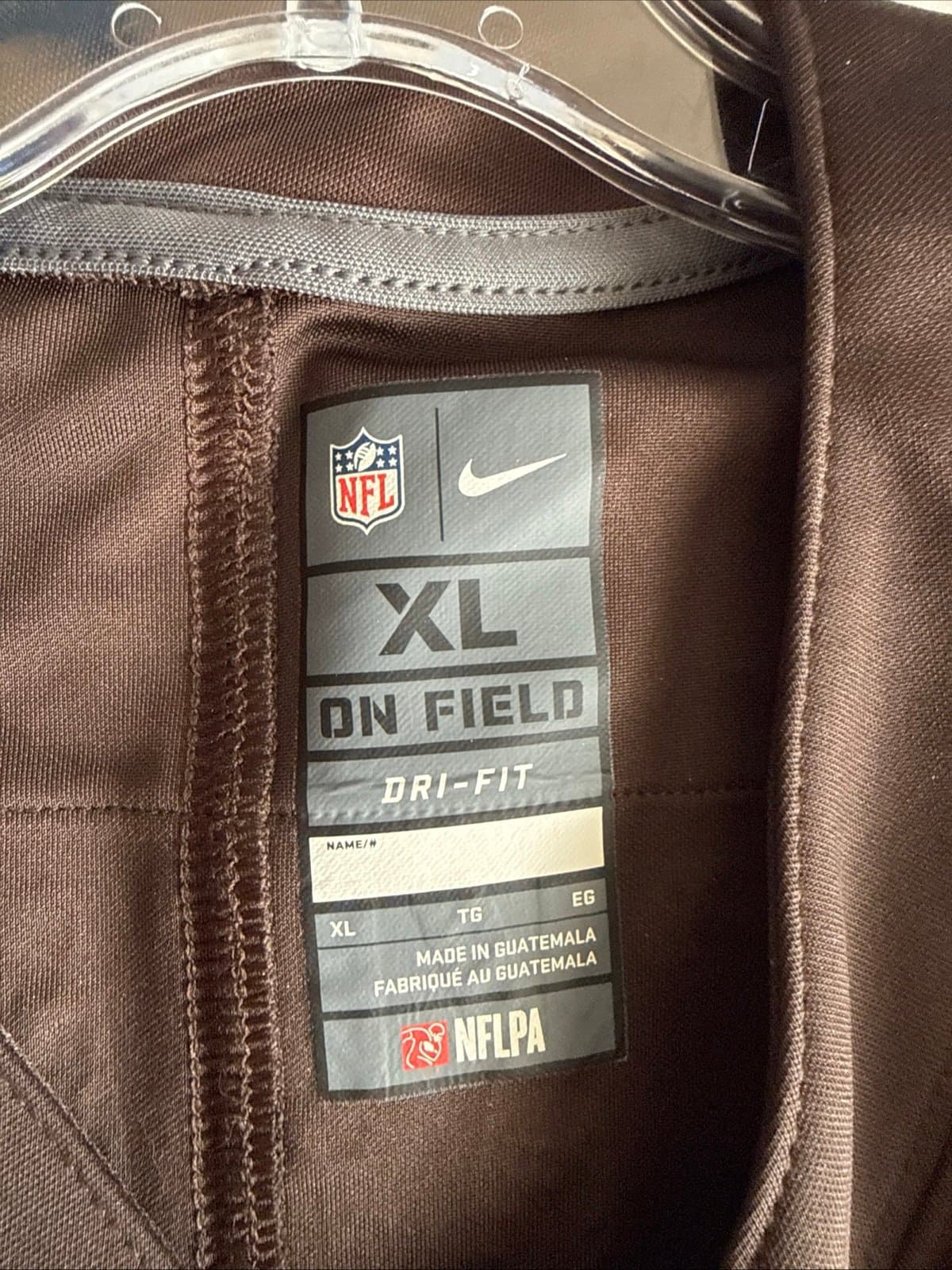 Men’s Nike Cleveland Browns Odell Beckham Jr. #13 Vapor Color Rush Jersey Sz XL - Thumbnail 4