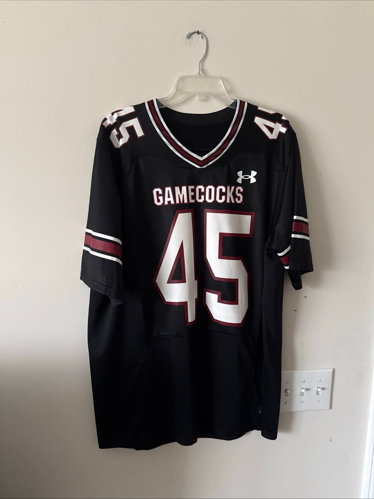 Men’s Under Armour William Joyce #45 South Carolina Gamecocks Jersey Size XL - Image 1