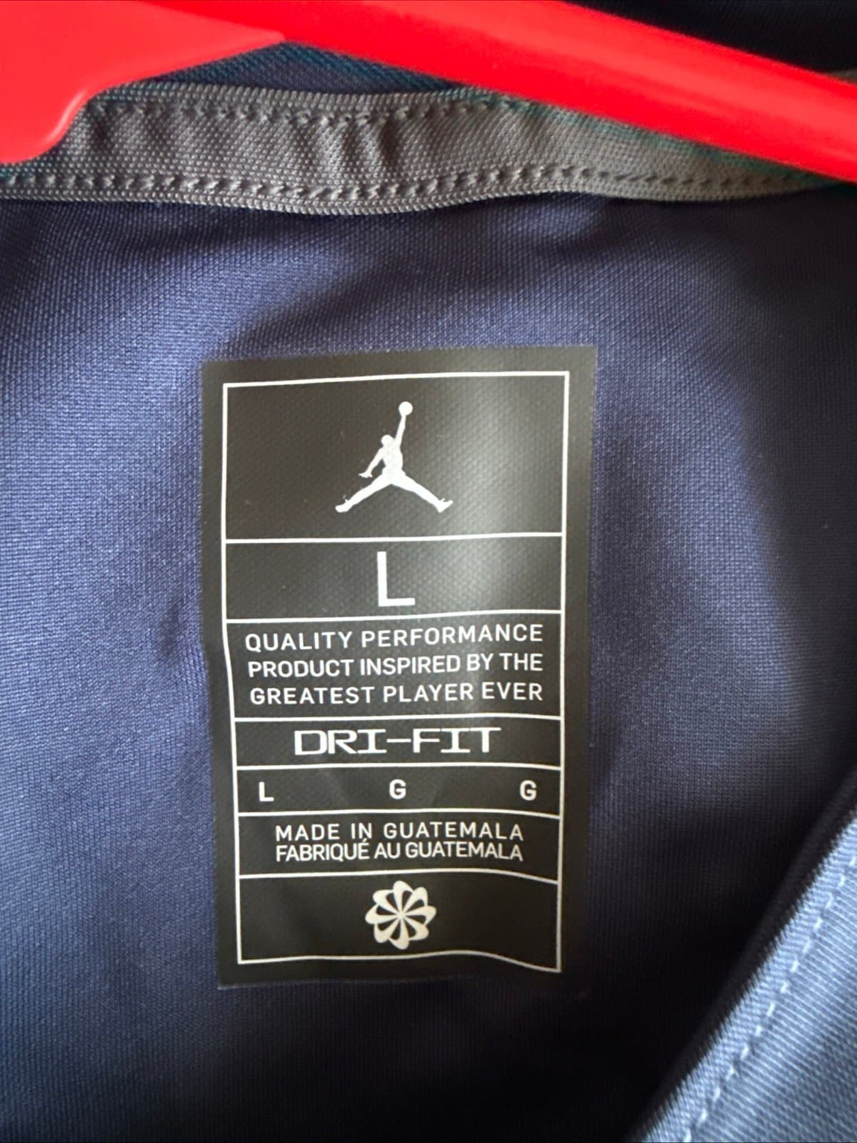 Men’s Jordan Adam Bazzi #49 Michigan Wolverines Football Jersey Sz L - Blue RARE - Thumbnail 4