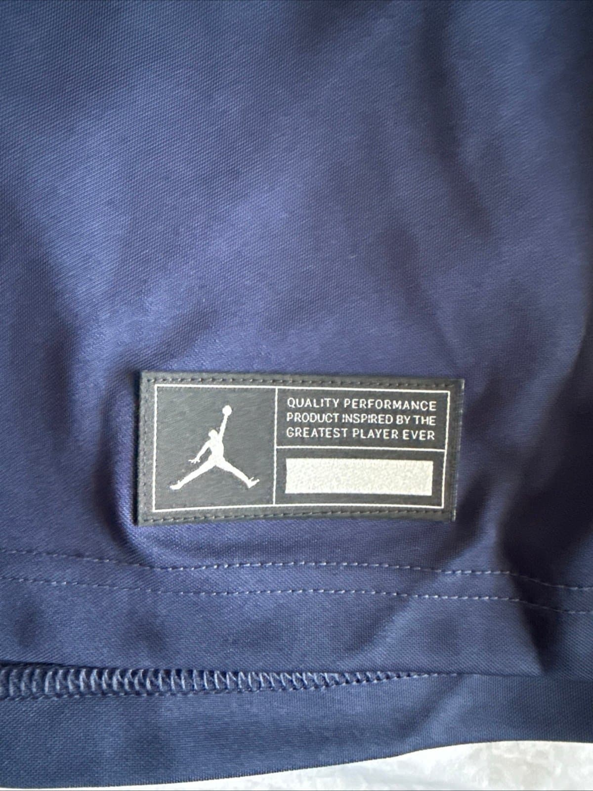 Men’s Jordan Adam Bazzi #49 Michigan Wolverines Football Jersey Sz L - Blue RARE - Thumbnail 3