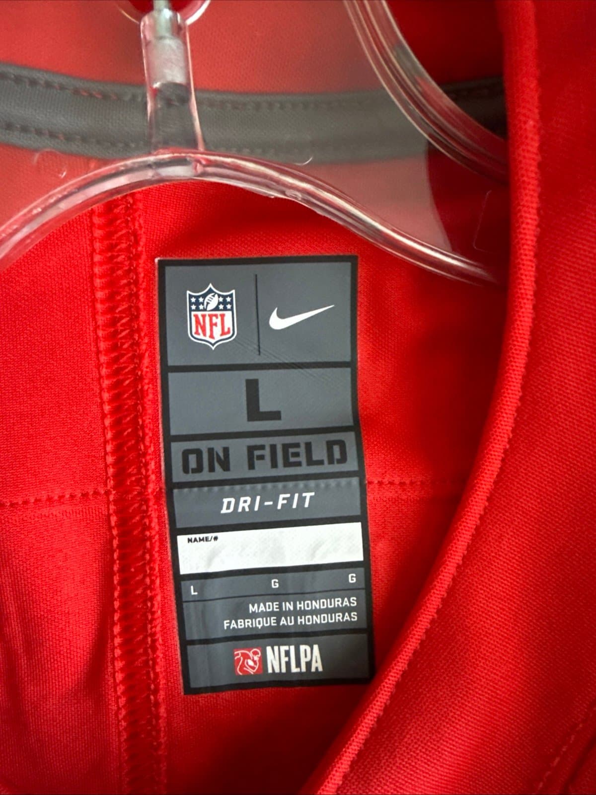 Men’s Nike Clyde Edwards-Helaire #25 Kansas City Chiefs Vapor Lmtd Jersey Sz L - Thumbnail 4