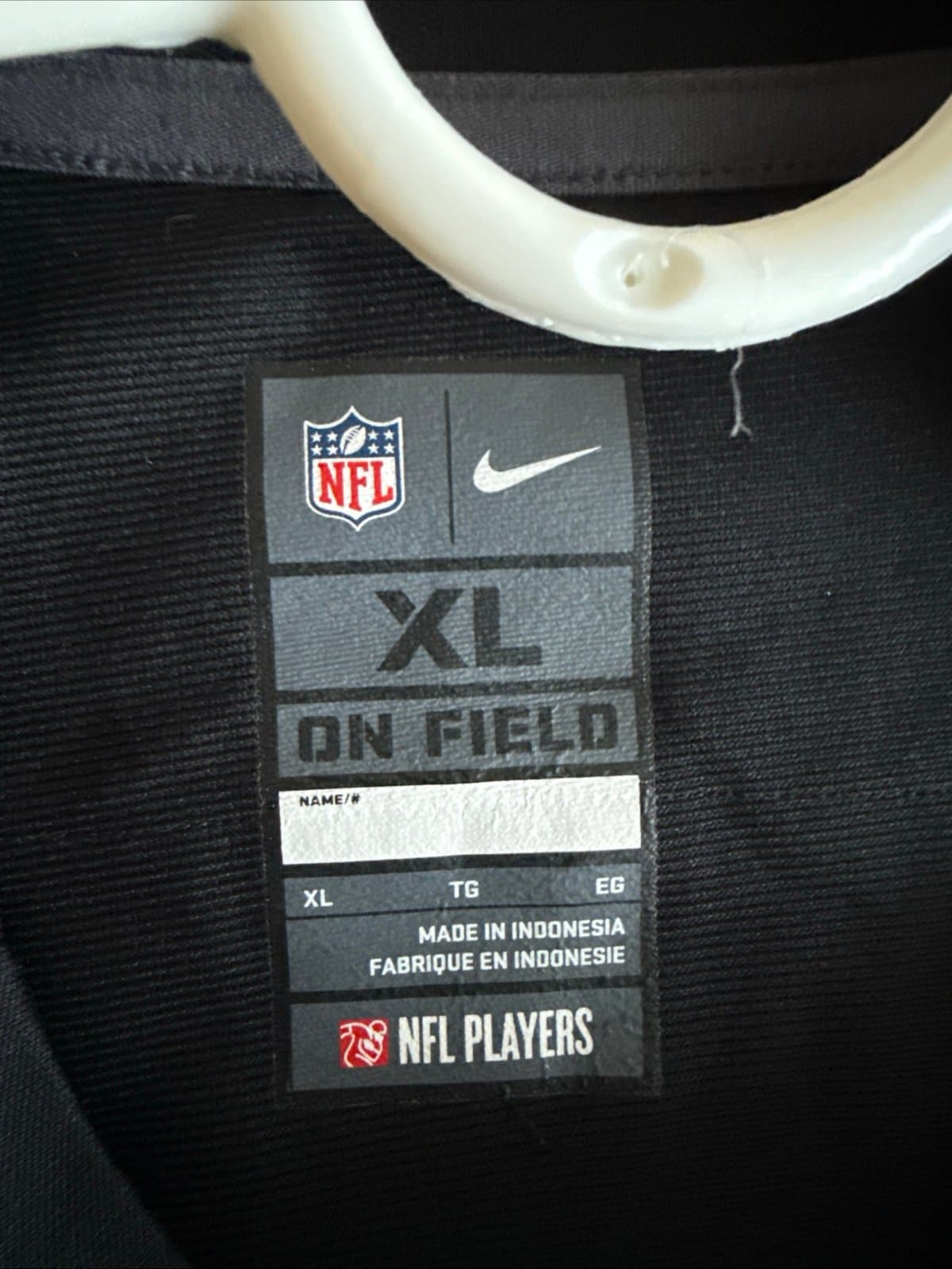 Men’s Nike Charles Woodson #24 Oakland Raiders NFL Jersey Sz XL - Black RARE - Thumbnail 4