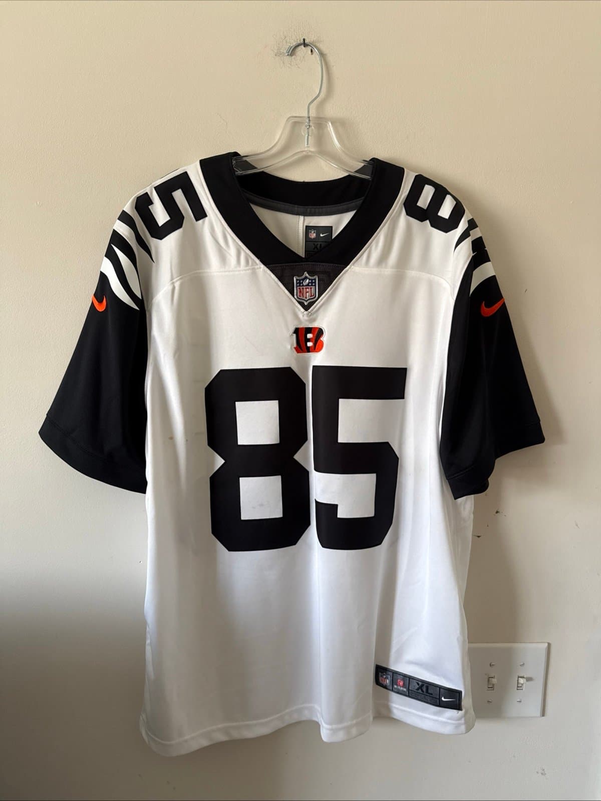 Men’s Nike Tyler Eifert #85 Bengals Color Rush Vapor Lmtd Jersey Sz XL - RARE - Image 1
