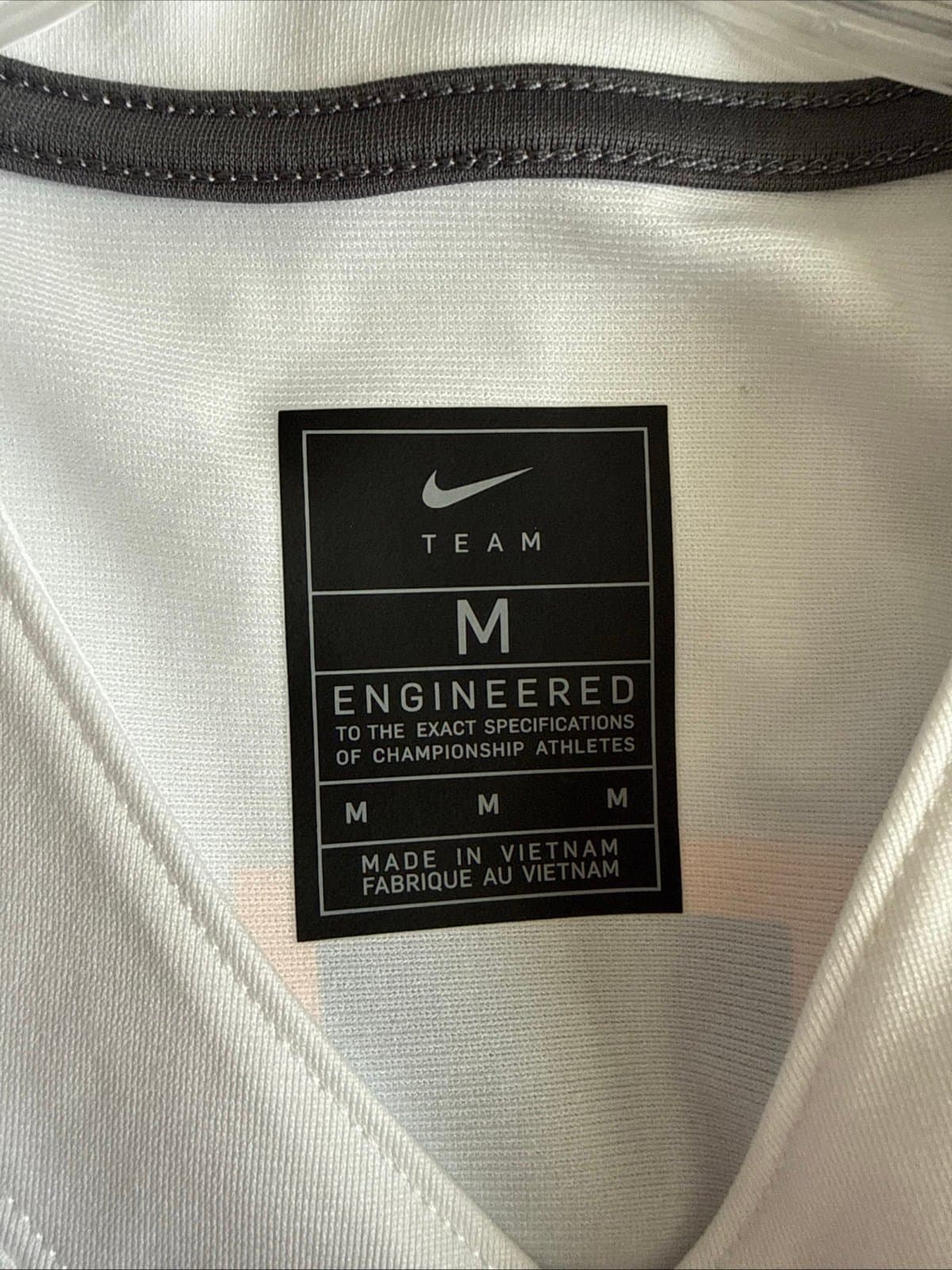 Men’s Nike Cal Bears #1 Untouchable NCAA Game Jersey Sz M - White NWOT - Thumbnail 4